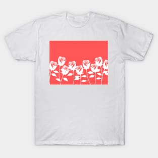 White roses T-Shirt